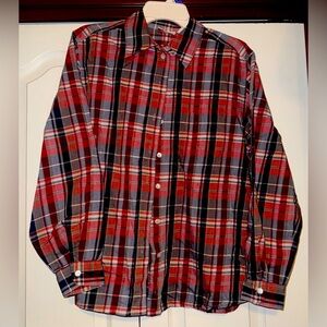 Alia Sport Plaid Button Up